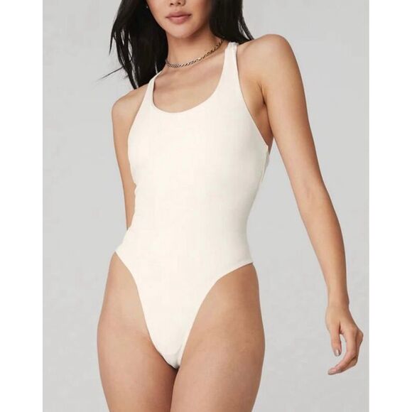 Alo Yoga Sleek Back Bodysuit - Picture 2 of 10